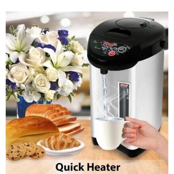 NutriChef Electric Hot Water Kettle -Tea Kettle Stainless Steel Inner - Picture 1 of 16